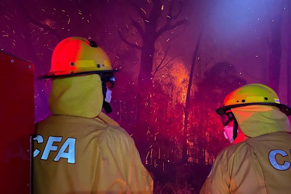 The Carlisle River bushfire sparked a massive emergency response.