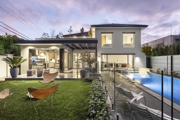 The Brighton home has been listed for sale with an $8 million to $8.8 million guide. 