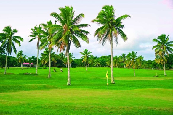 Niue has one nine hole golf course.