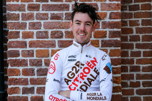 The new GC guy: Ben O’Connor is leading the charge for Australia at the Tour de France this year. 