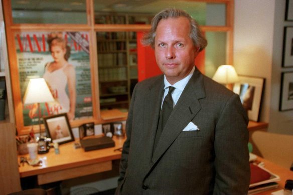Carter in the 1990s at the height of <i>Vanity Fair</i>’s popularity.