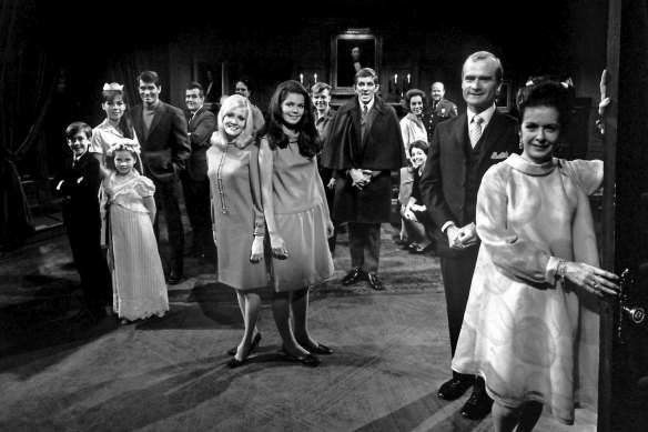 One of Tubi’s many classics: the 1960s gothic soap Dark Shadows.