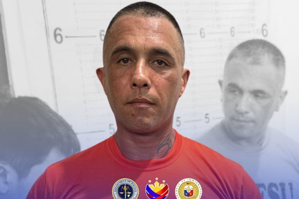 Gregor Johann Haas, the father of NRL star Payne, in an image provided by the Philippine government.