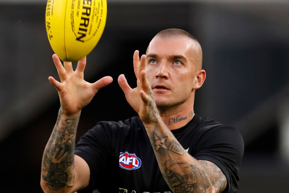 The 30-year-old has not played since Richmond’s opening round loss to Carlton.