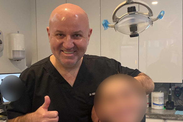 Dr William Zafiropoulos was attacked with hammers at his practice last month.