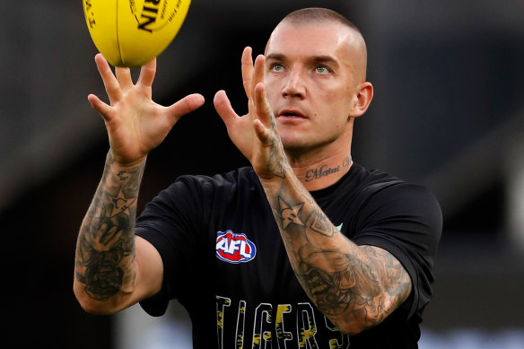 Dustin Martin is unavailable to play as he deals with personal issues.