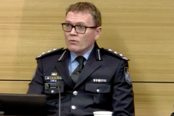 Manager of the QPS DNA unit  Inspector David Neville appears before the inquiry.