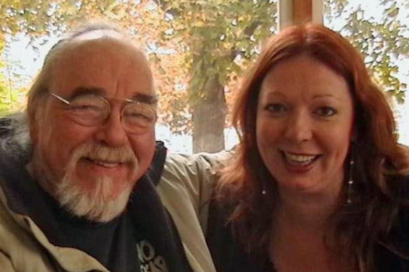 Game content designer Heidi Gygax-Garland (right) with her father, Dungeons & Dragons co-creator Gary Gygax.