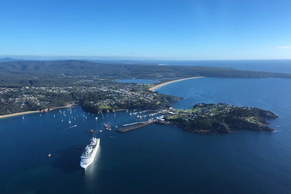 The Eden cruise terminal.