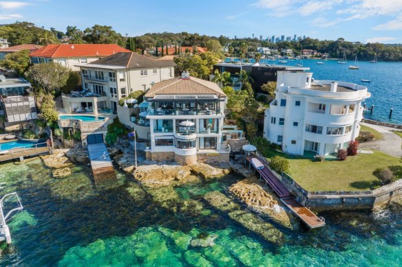 The Campions have sold their Vaucluse waterfront mansion Rockpool.