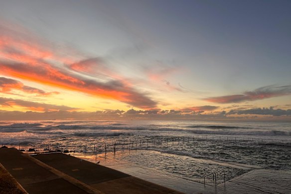 Towradgi ocean pool in the Illawarra.