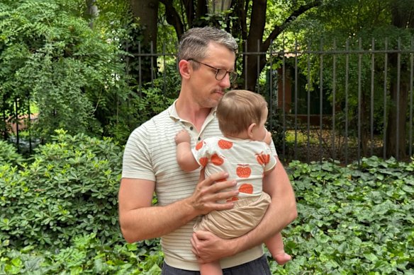 Jamie Roberts and his daughter have been stranded in Argentina for 11 months. 