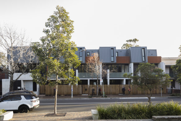 Darlington Brickworks by Glyde Bautovich is an example of the type of medium-rise housing that the NSW government wants to see more of across Sydney.  