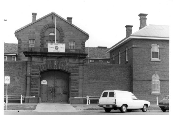 Geelong Gaol in 1976.