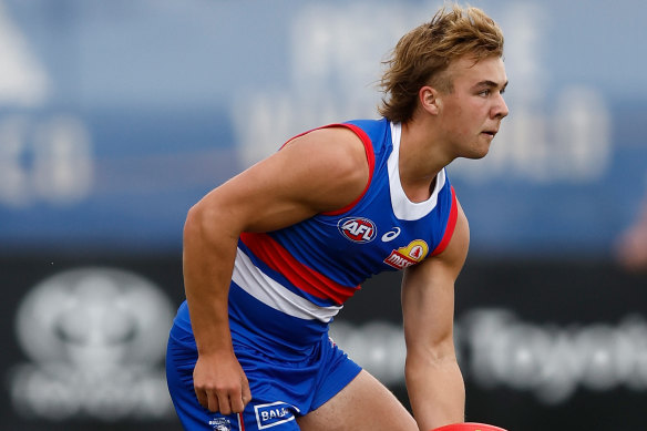 Ryley Sanders will make his AFL debut in round one.