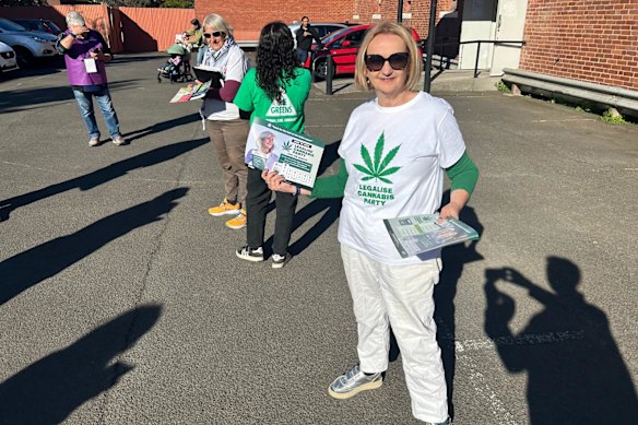 Margee Glover from Legalise Cannabis.