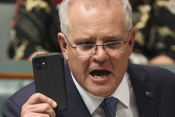 Prime Minister Scott Morrison wants to crack-down on social media giants. 
