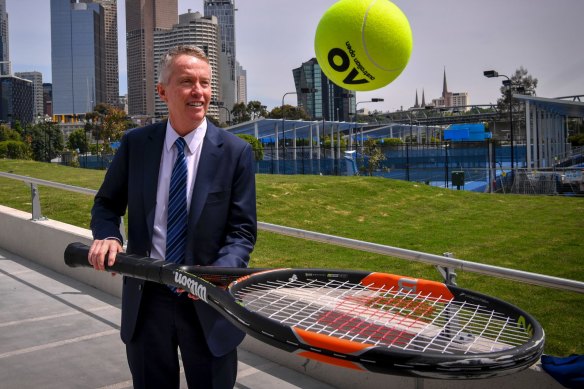 Craig Tiley remains confident the Australian Open will remain in Melbourne.