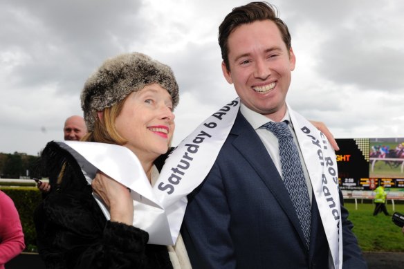 Co-trainers Gai Waterhouse and Adrian Bott.