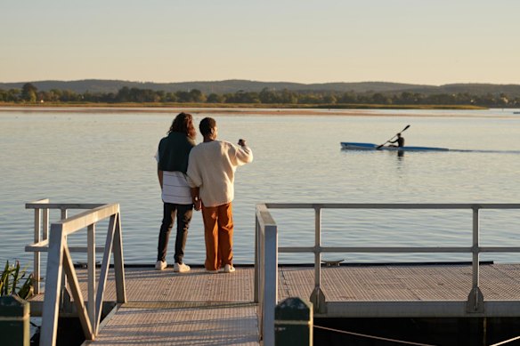 Finding peace on the shores of Lake Wendouree.
