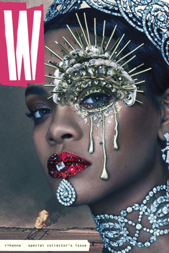 The “kick-ass” W cover featuring Rihanna; the singer helped Enninful through his crisis.
