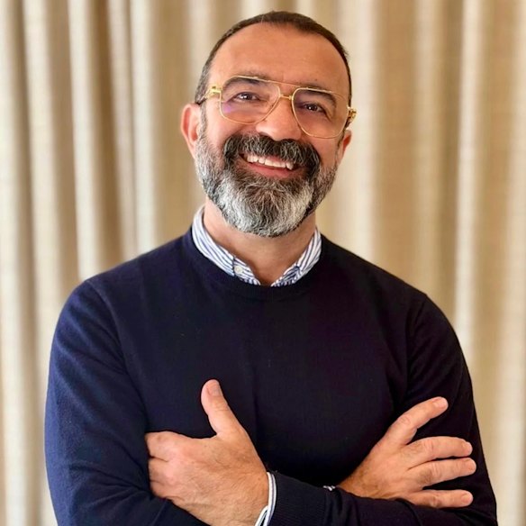 Michael Makras, owner of Marchetti cafe in Tattersall’s Arcade and Makras Optical on James Street.