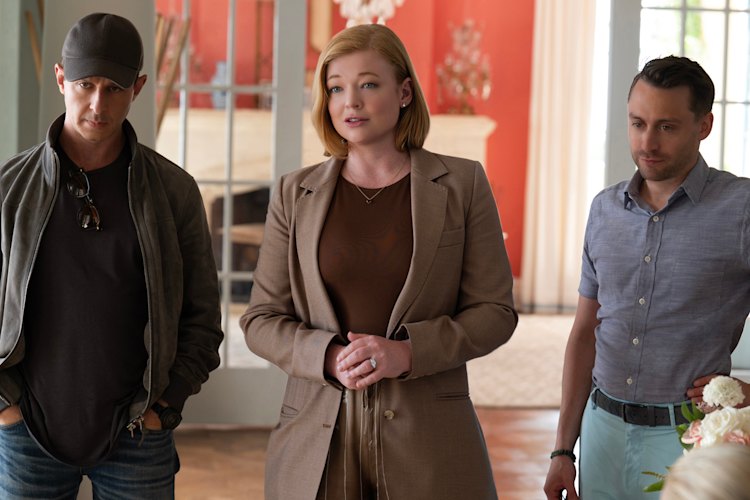 The contenders: Kendall, Shiv and Roman in season four of Succession.