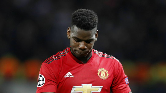 Manchester United midfielder Paul Pogba.