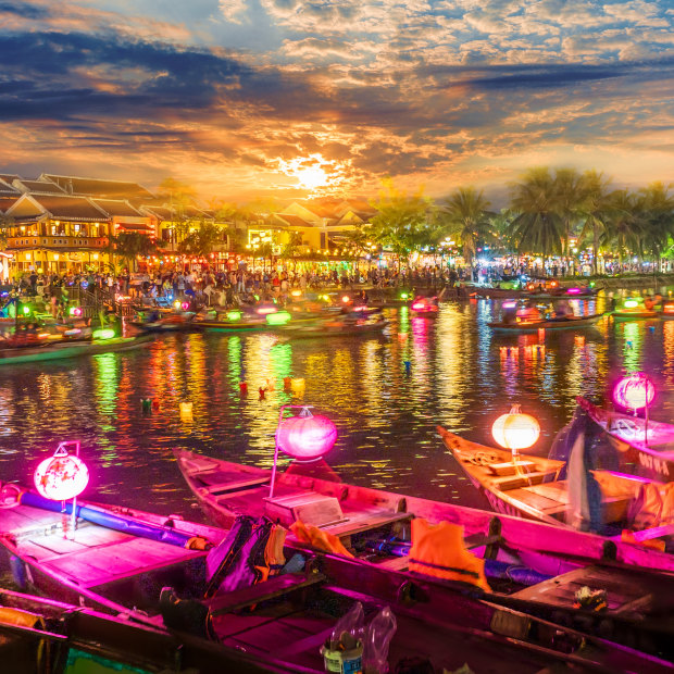By night, Hoi An ancient town’s charms are amplified.