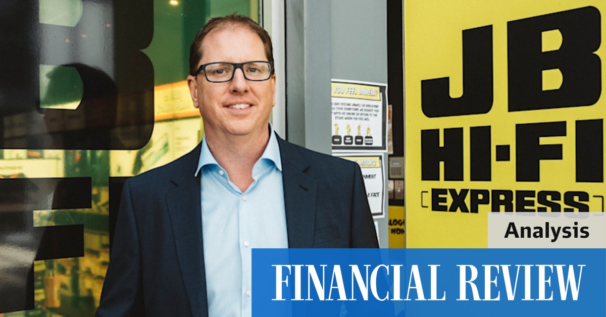 Richard Murray leaves JB Hi-Fi in good hands - Vimarsana News