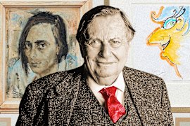 An auction of Humphries’ art and collected artworks netted almost $500,000. 