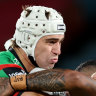 Jye Gray on debut for South Sydney.
