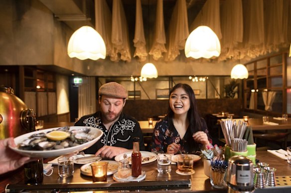 Pearl Diver in town offers a weekday happy hour.