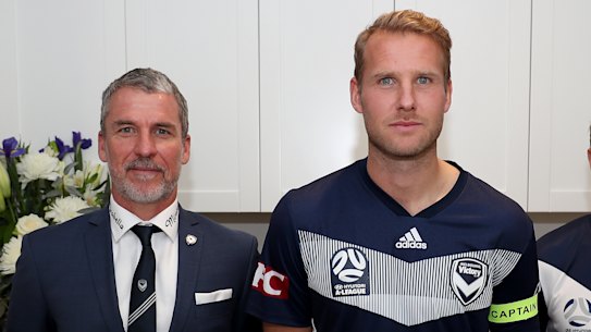 Victory skipper Ola Toivonen.