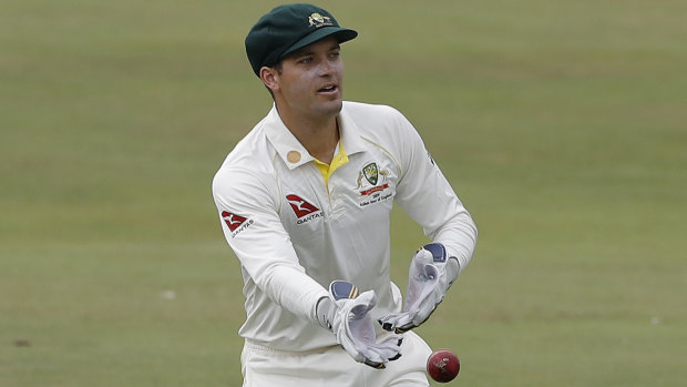Alex Carey, seen here playing for Australia in a tour game in the Ashes, has been named captain of an Australia A side.