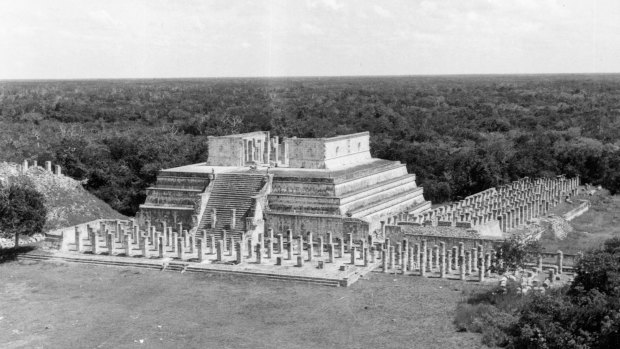 Mexican ruins Jørn Utzon visited in 1949.