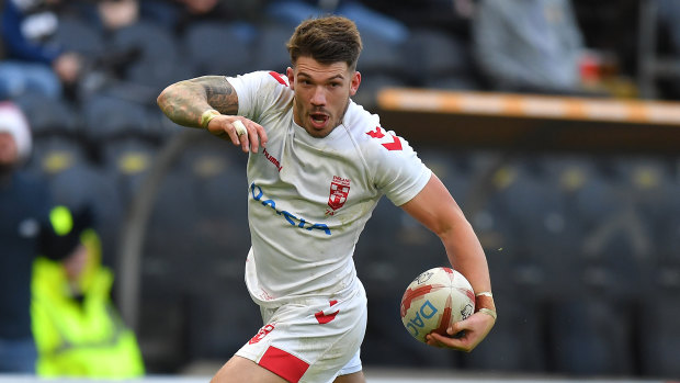 Depleted: An England side missing a number of big names overcame New Zealand with the help of Oliver Gildart's late try.