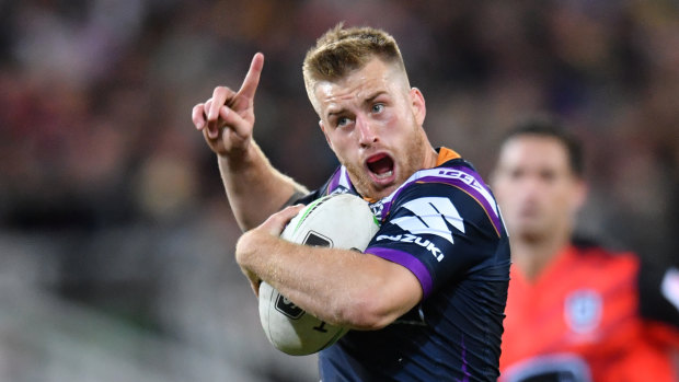 Rubbing it in: The Eels made Cameron Munster look like an Immortal.