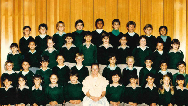 Libby Lyons when teaching at St Clare's Primary School in Thomastown in 1985.