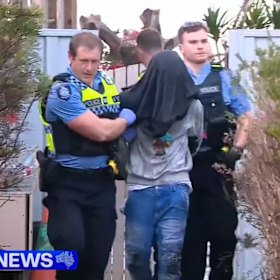 The teenagers were arrested by police and charged after the incident.