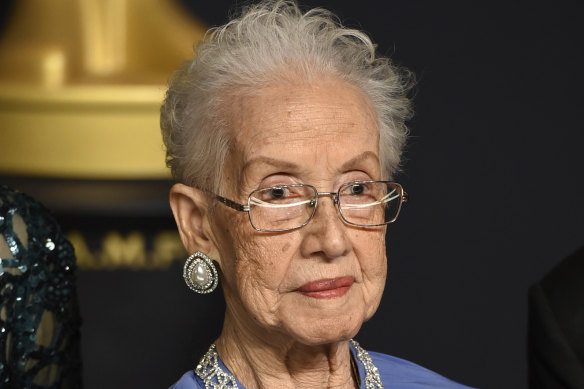 Katherine Johnson, pictured in 2017.