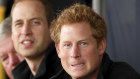 Prince William alongside Prince Harry as reacts during the Invictus Games in 2014.