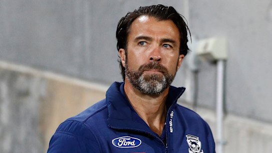 Geelong coach Chris Scott.