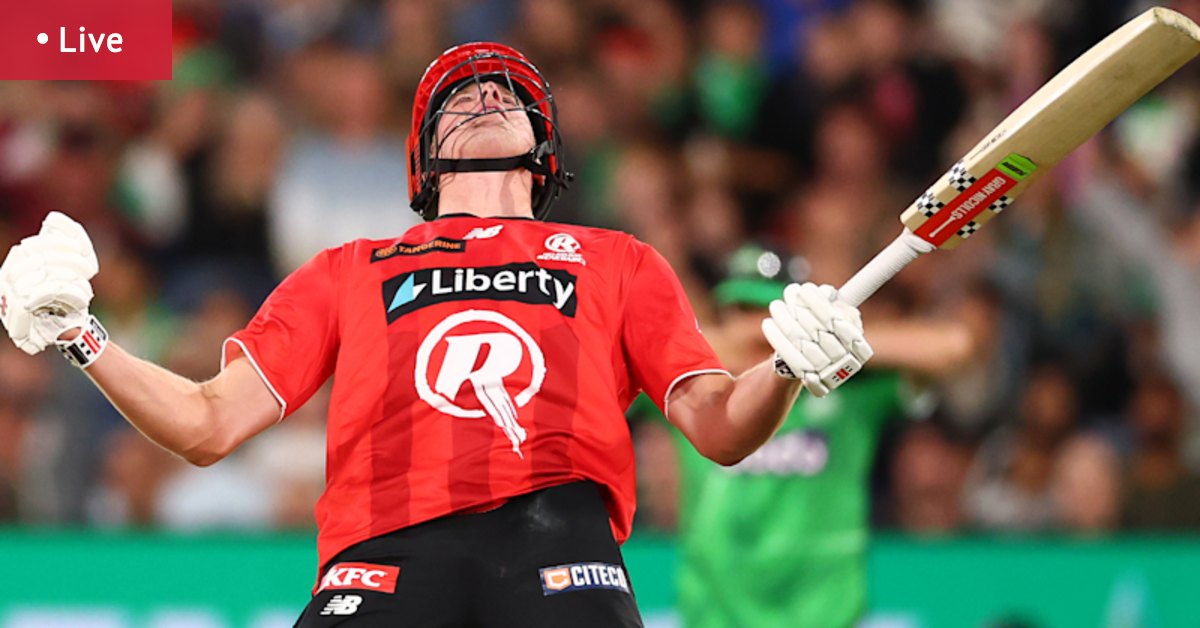 LIVE Melbourne derby Big Bash: Renegades batting as Stars chase win