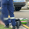A 15-year-old boy has been flown to Randwick Children’s Hospital after a collision with a car while he was riding his e-bike in North Curl Curl.