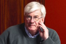 Saul Eslake at home in Tasmania.