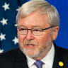 Kevin Rudd’s diplomatic clout to open doors in DC: Hockey, Turnbull