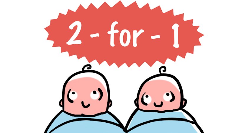 Should you spend double the amount on a gift for friends with twins?