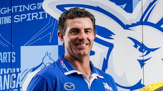 Main man: New North Melbourne coach Jaymie Graham looks forward to building strong relationships with players.