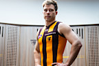 Zach Merrett in Hawthorn colours. 